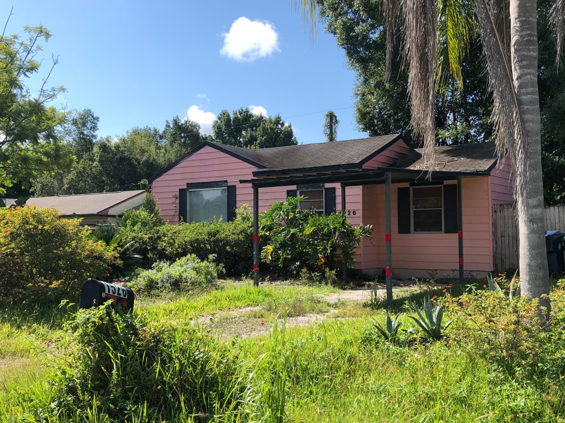 House 1 — front exterior before
