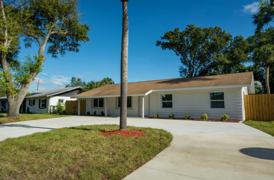 House 2 — front exterior after