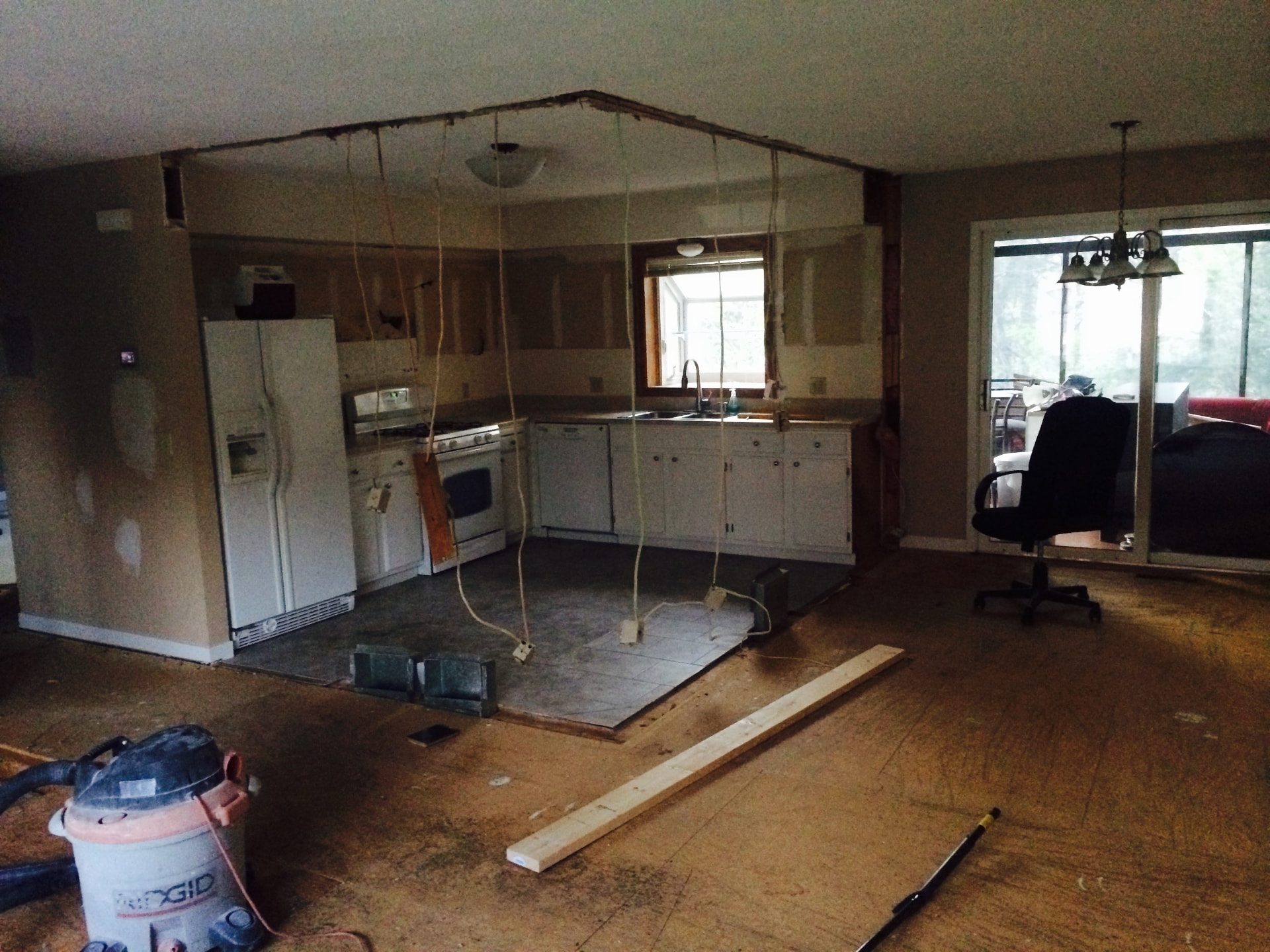Kitchen remodel before